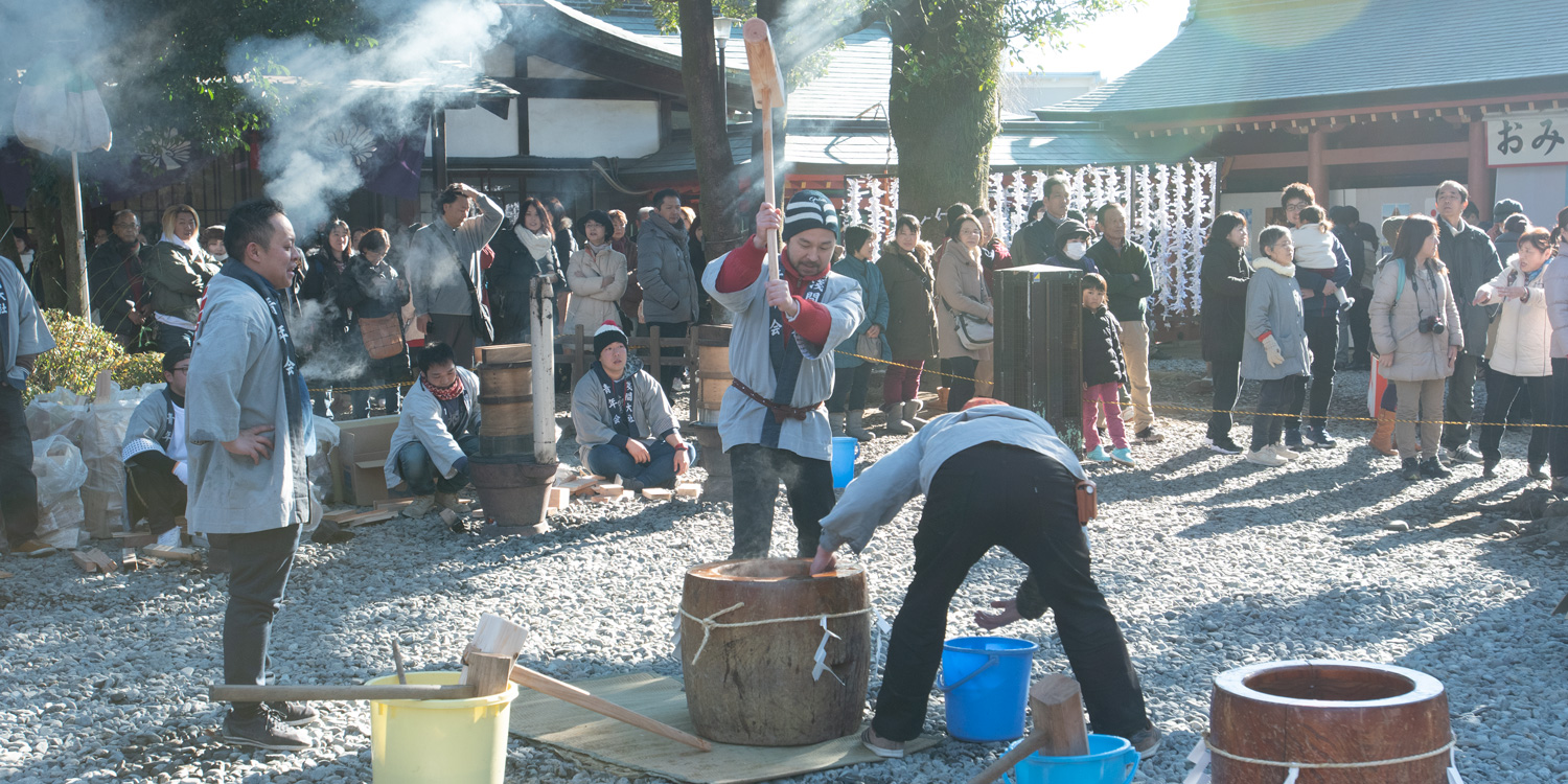 餅つき大会